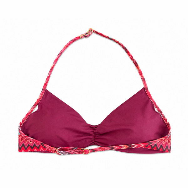Emilia Bikini Top - Bordeaux