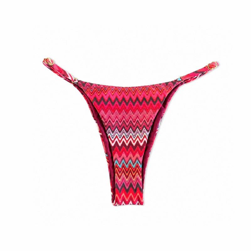 Emilia Bikini Bottom - Bordeaux